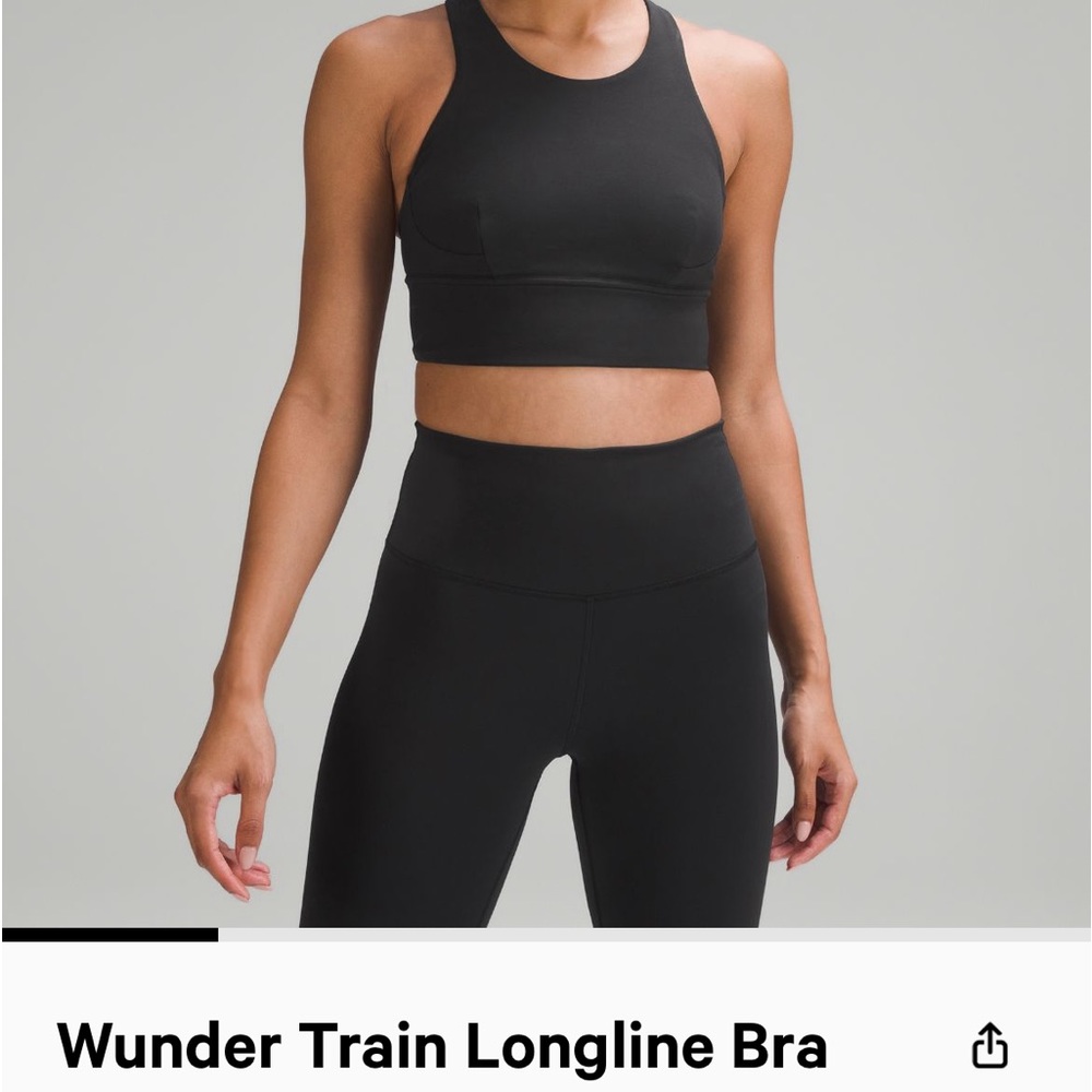 Lululemon wunder train sports bra